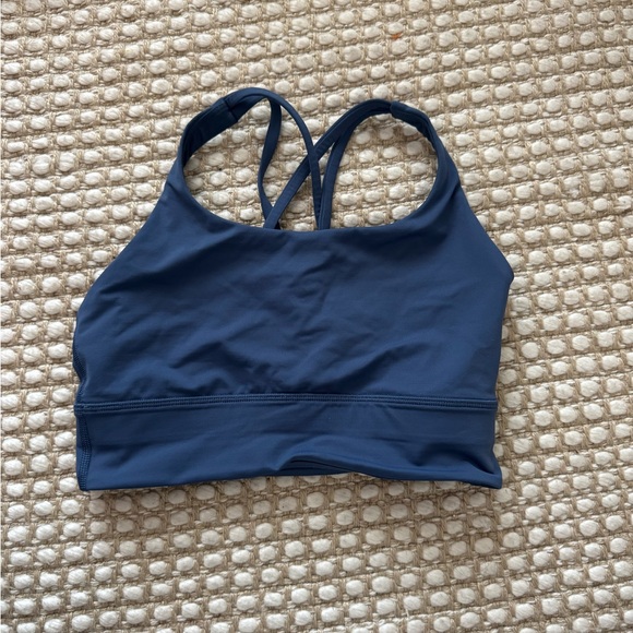Lululemon Athletica Navy Sports Bra - Picture 1 of 3